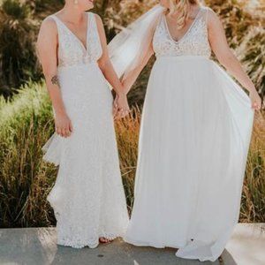 Made With Love Sofia Gown With Sasha Lace Bodice